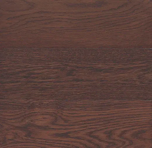 Red Mahogany DuraSeal stain shown on White Oak